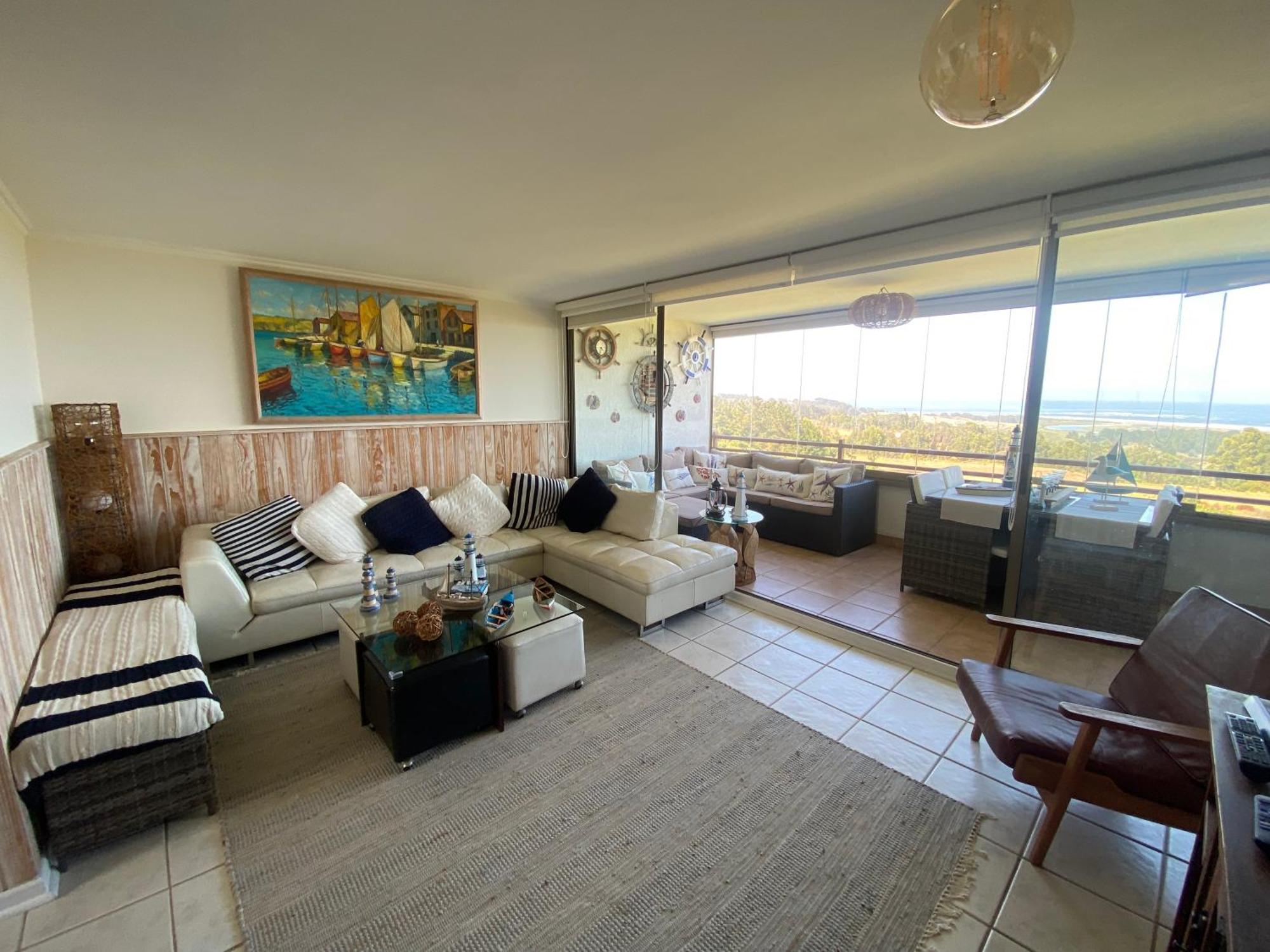 Apartamento Departamento De Lujo En Mantagua Concón